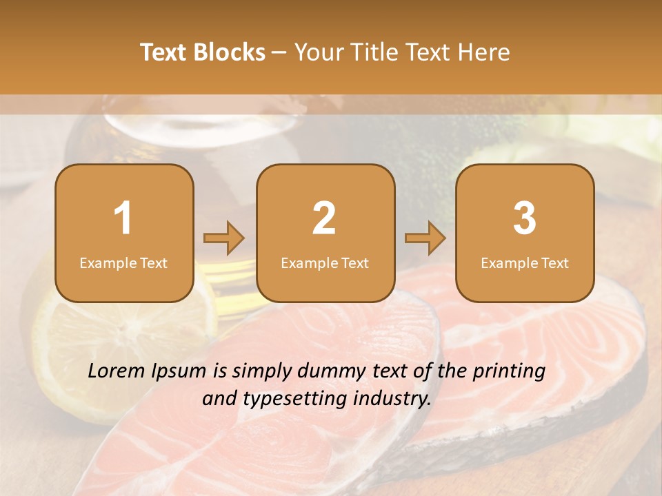 Lemon Green Fish PowerPoint Template