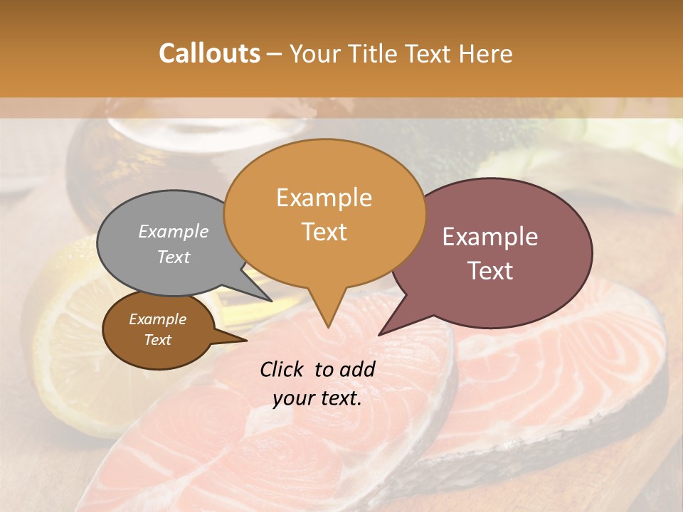 Lemon Green Fish PowerPoint Template