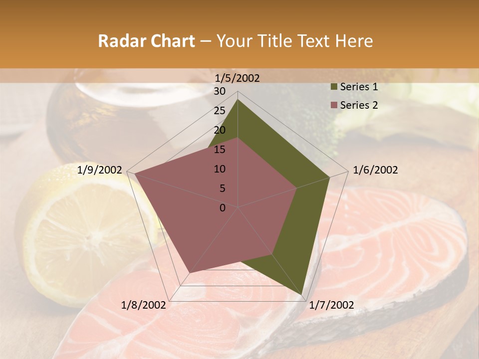 Lemon Green Fish PowerPoint Template