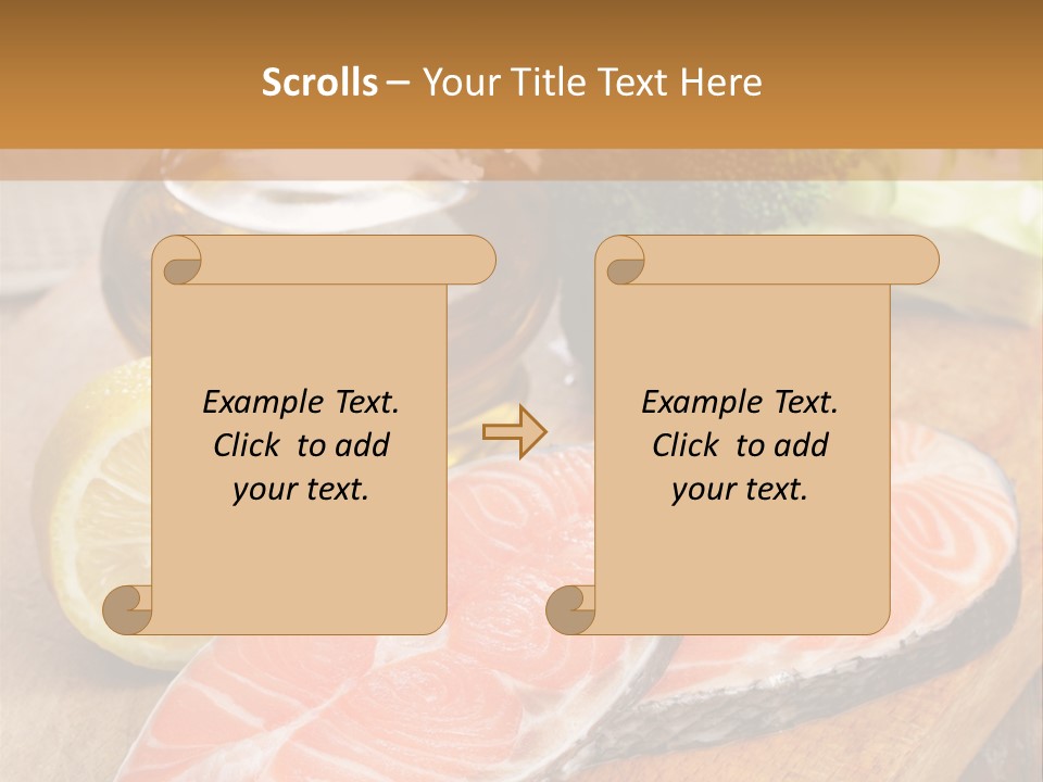 Lemon Green Fish PowerPoint Template