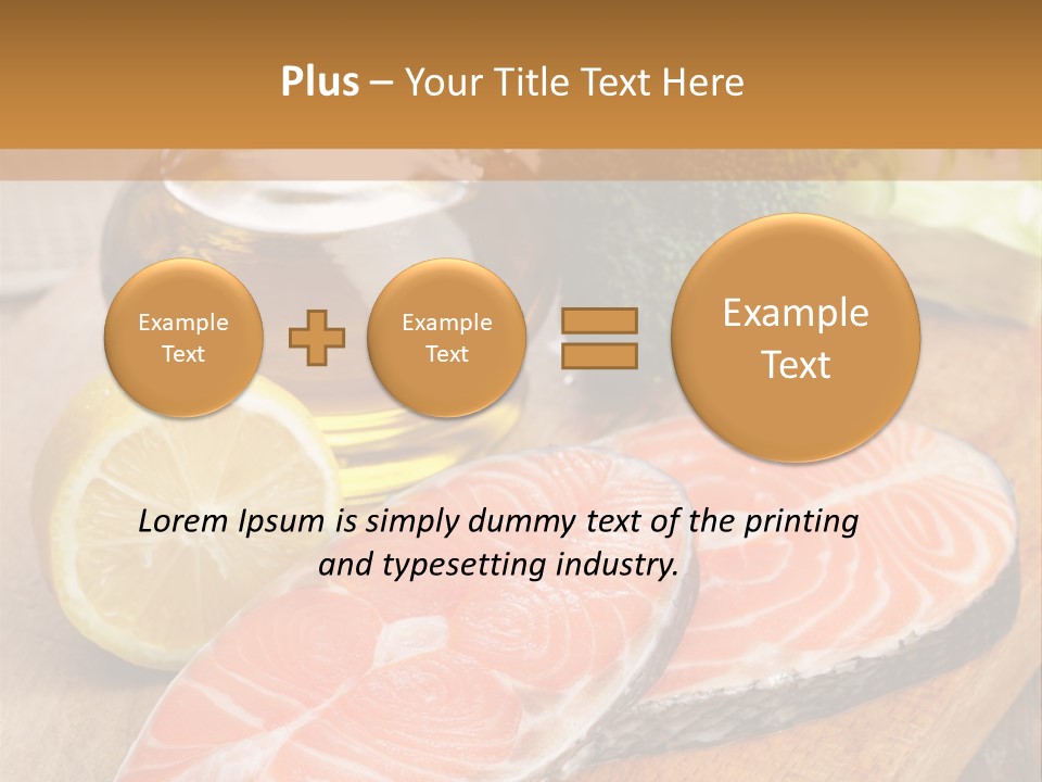 Lemon Green Fish PowerPoint Template