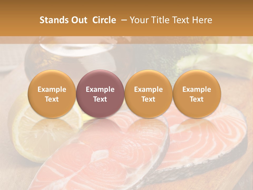 Lemon Green Fish PowerPoint Template