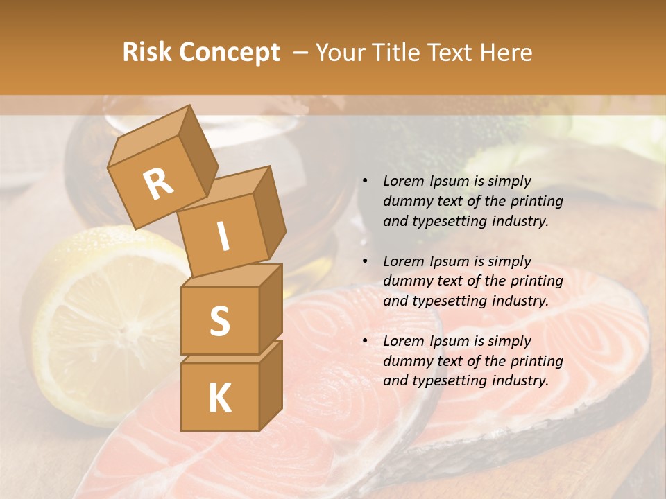 Lemon Green Fish PowerPoint Template