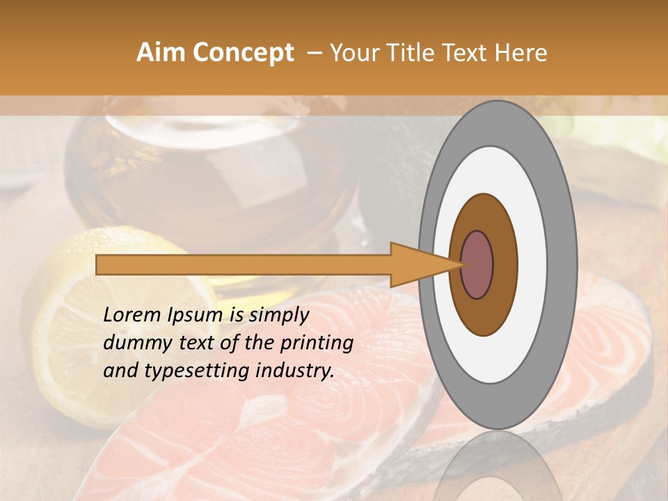 Lemon Green Fish PowerPoint Template