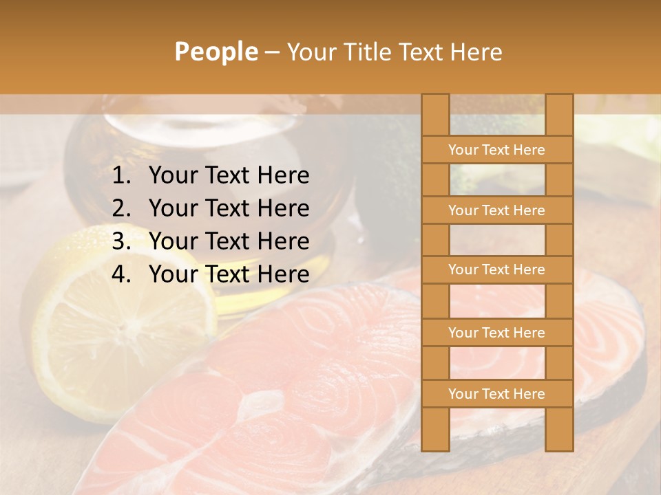 Lemon Green Fish PowerPoint Template