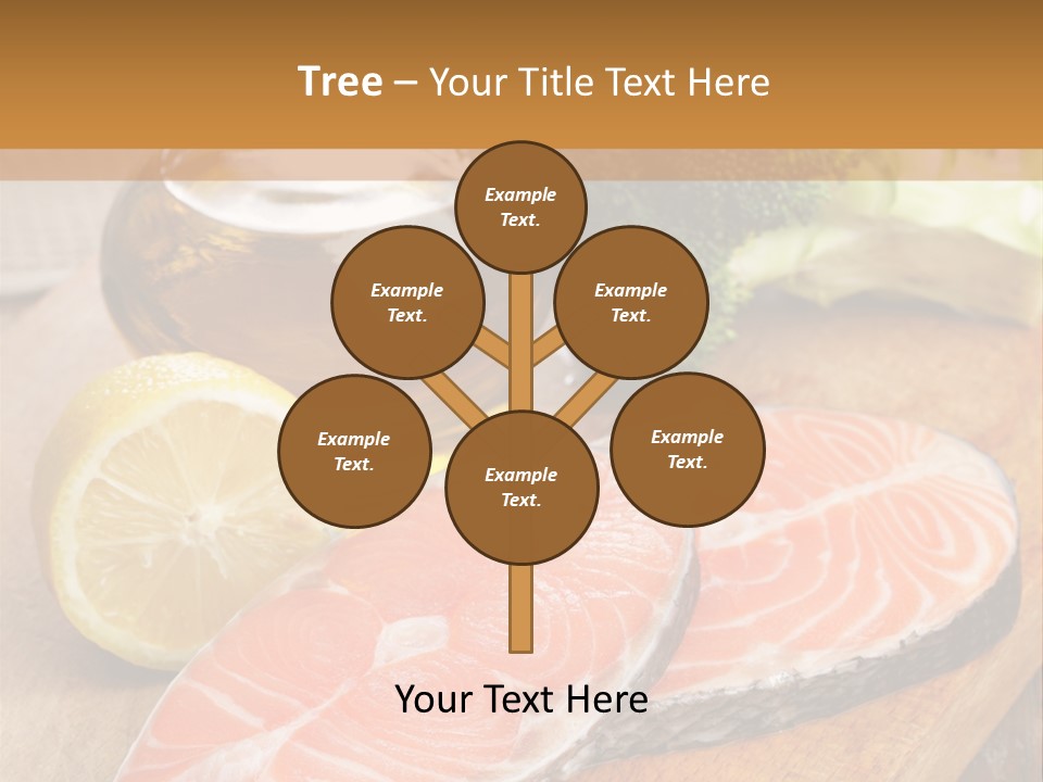 Lemon Green Fish PowerPoint Template