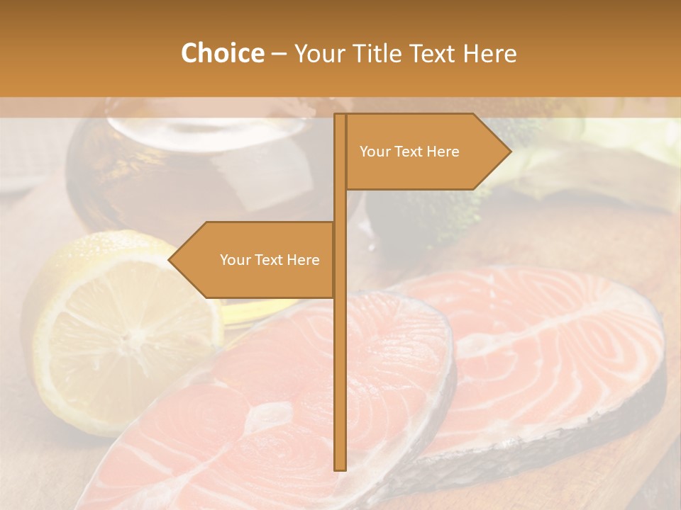 Lemon Green Fish PowerPoint Template