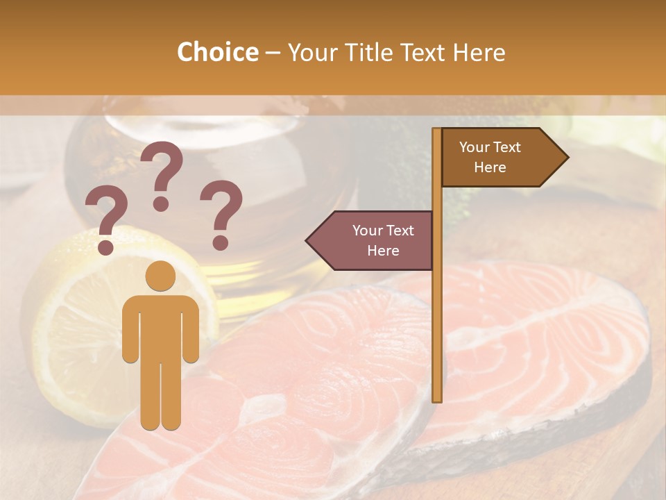 Lemon Green Fish PowerPoint Template