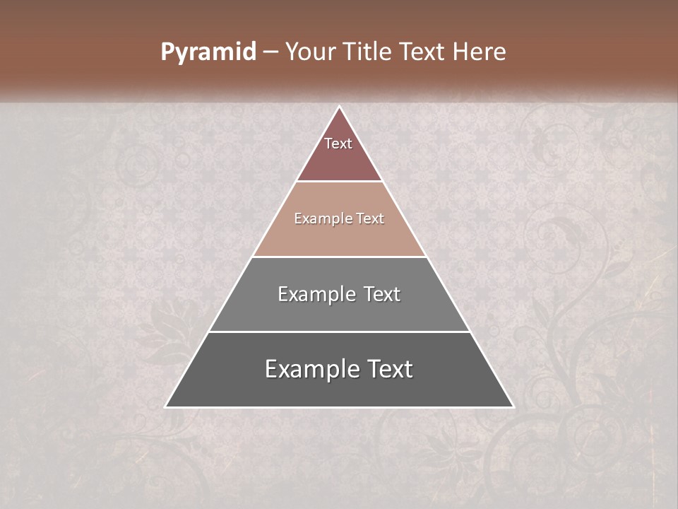 Tiled Aged Decor PowerPoint Template