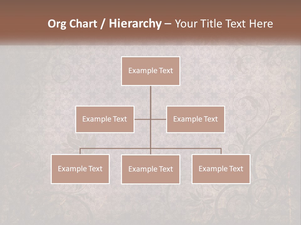 Tiled Aged Decor PowerPoint Template