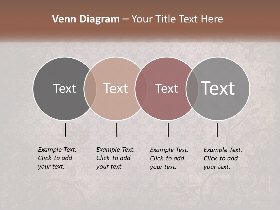 Tiled Aged Decor PowerPoint Template