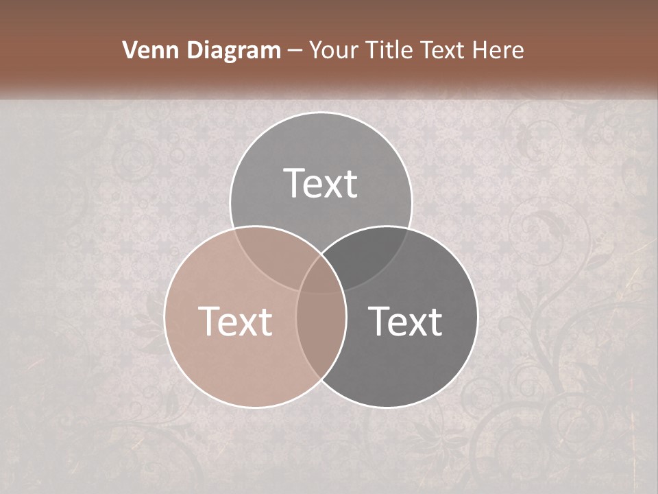 Tiled Aged Decor PowerPoint Template