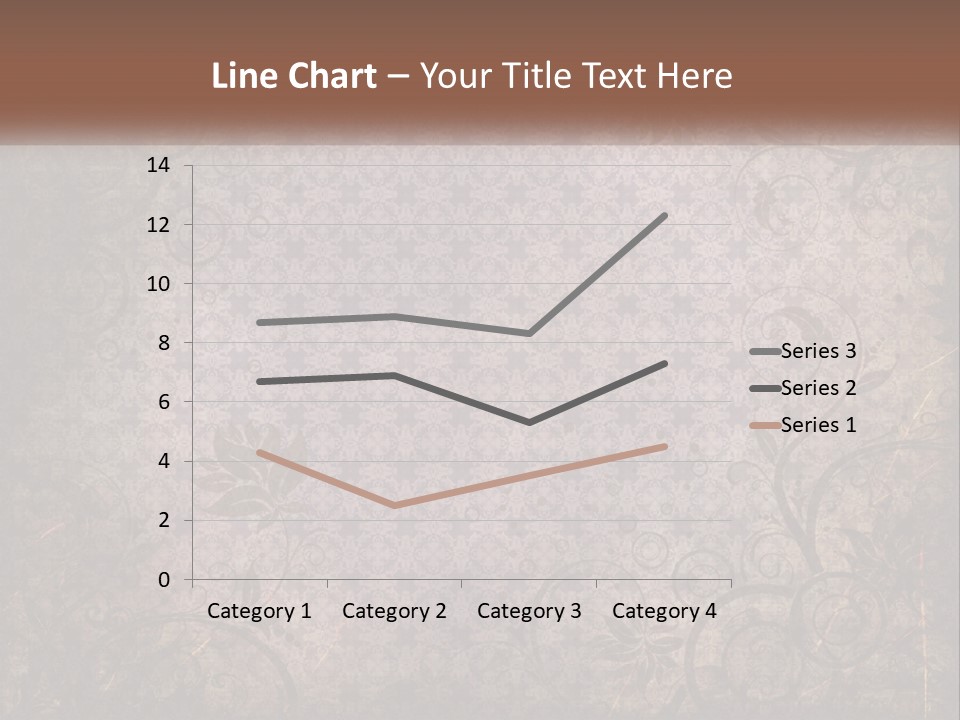 Tiled Aged Decor PowerPoint Template