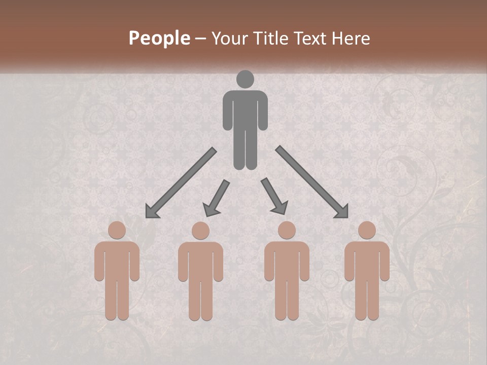 Tiled Aged Decor PowerPoint Template