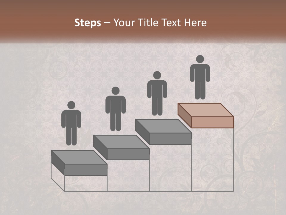 Tiled Aged Decor PowerPoint Template