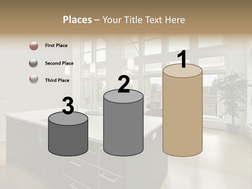 Floor Residence Furnishings PowerPoint Template