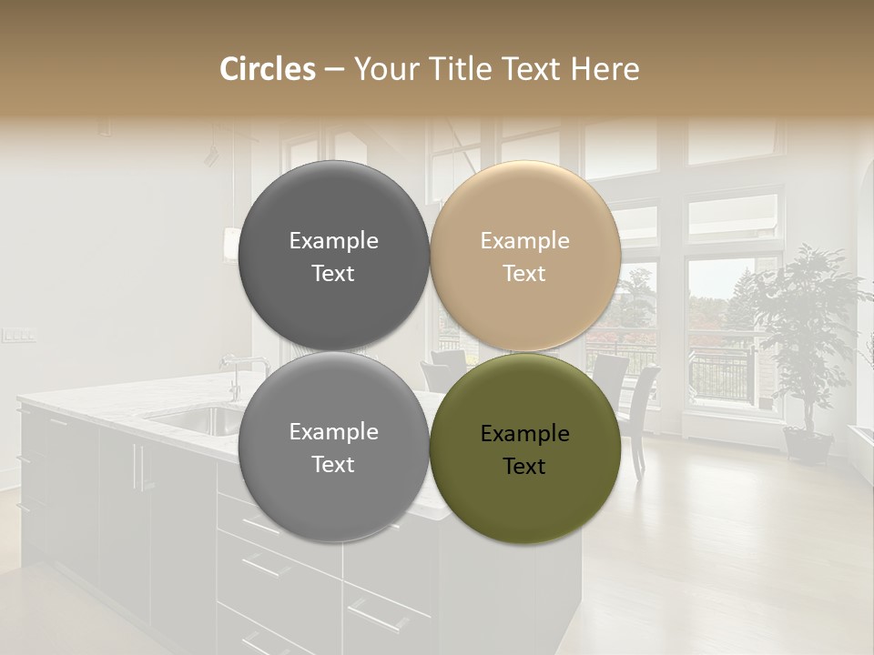 Floor Residence Furnishings PowerPoint Template