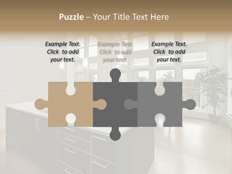 Floor Residence Furnishings PowerPoint Template