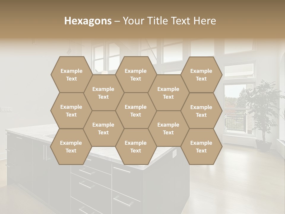 Floor Residence Furnishings PowerPoint Template