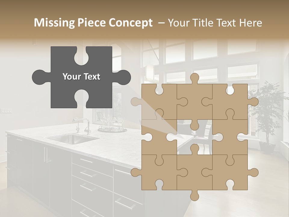 Floor Residence Furnishings PowerPoint Template