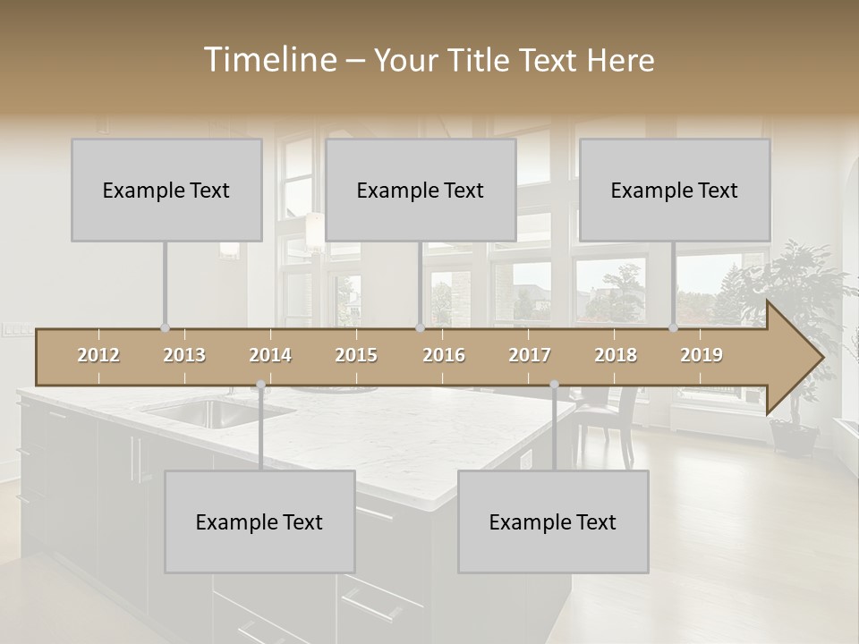 Floor Residence Furnishings PowerPoint Template