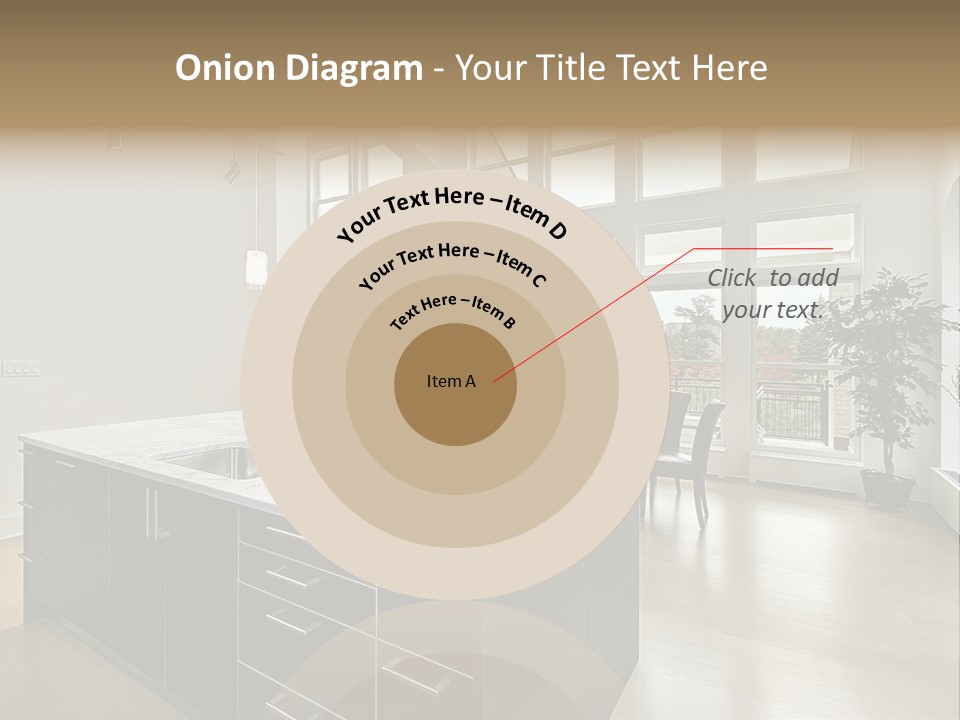 Floor Residence Furnishings PowerPoint Template