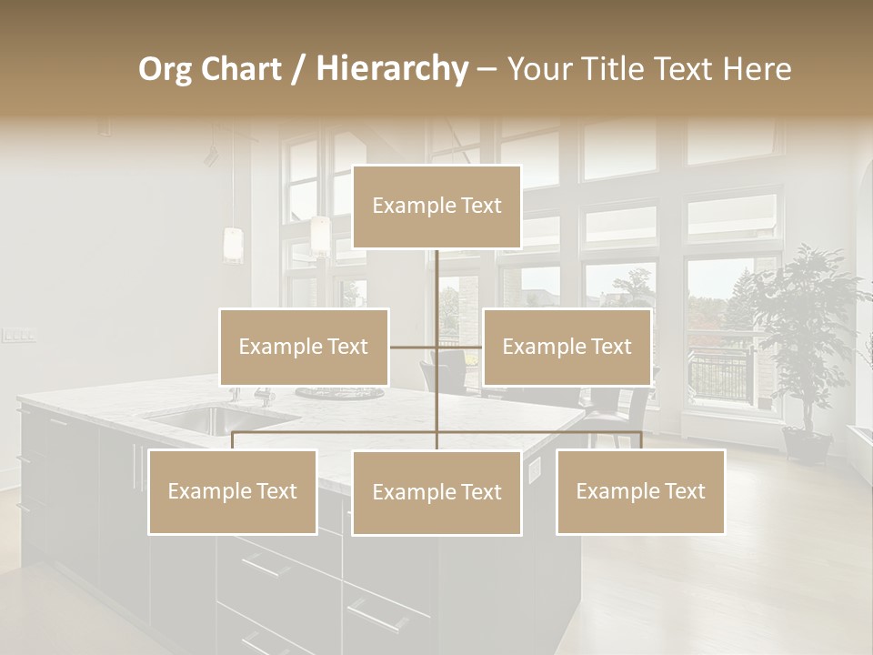 Floor Residence Furnishings PowerPoint Template