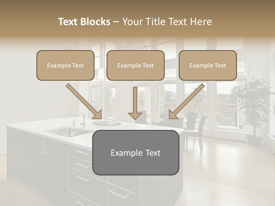 Floor Residence Furnishings PowerPoint Template