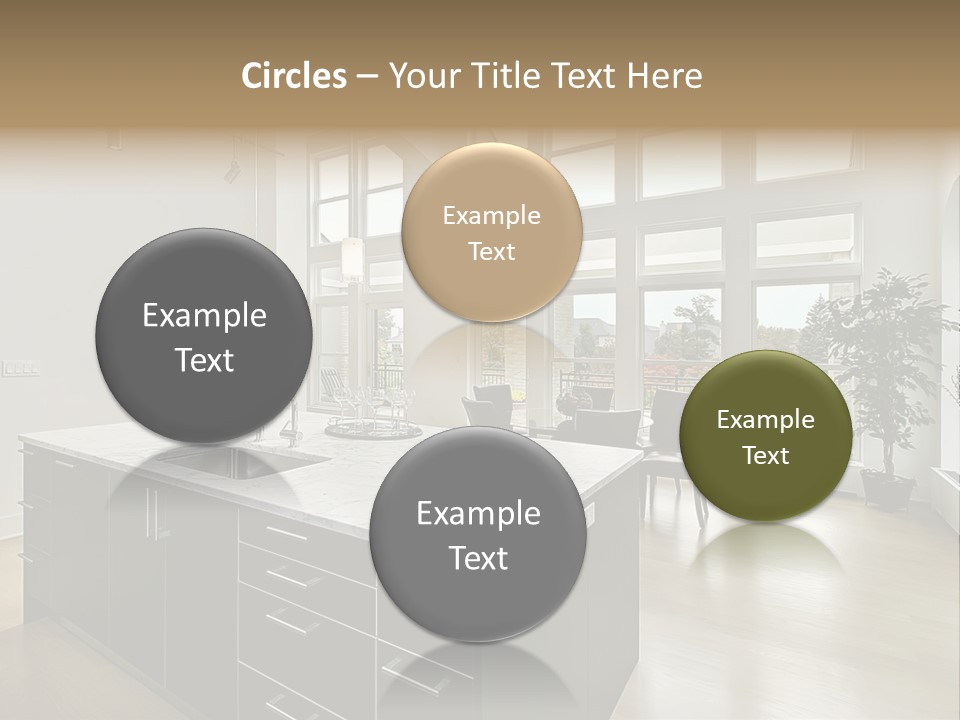 Floor Residence Furnishings PowerPoint Template