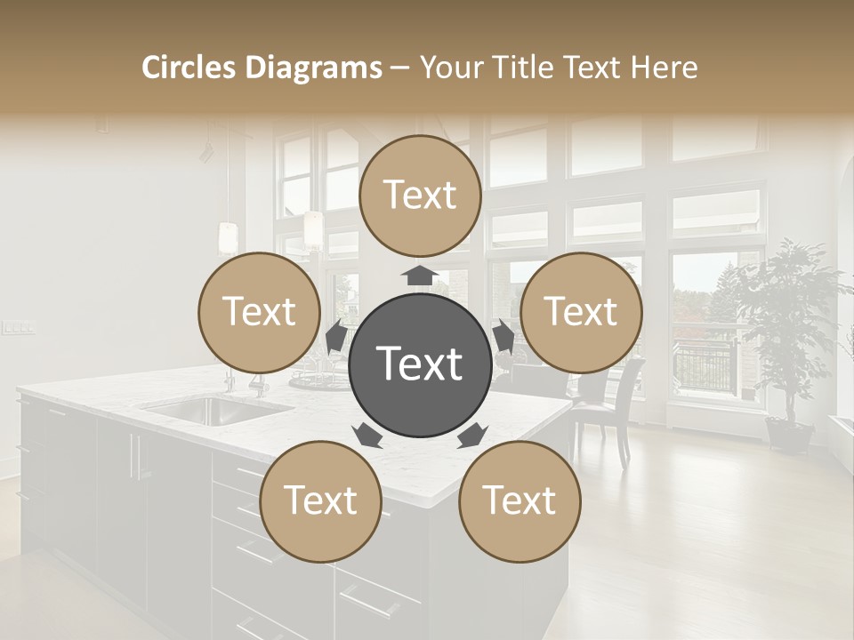 Floor Residence Furnishings PowerPoint Template