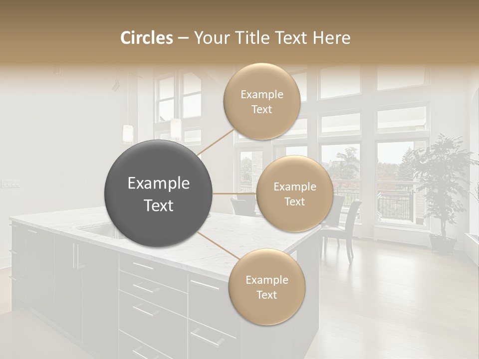 Floor Residence Furnishings PowerPoint Template