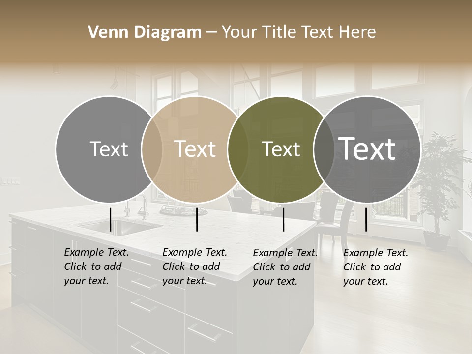 Floor Residence Furnishings PowerPoint Template