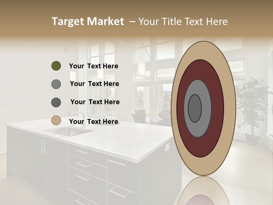 Floor Residence Furnishings PowerPoint Template