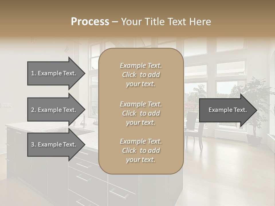 Floor Residence Furnishings PowerPoint Template