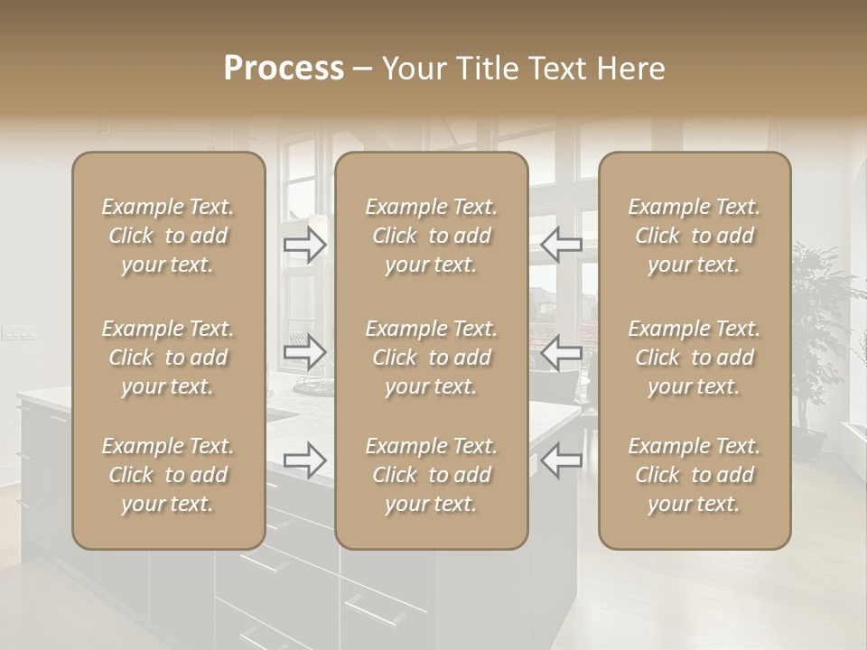 Floor Residence Furnishings PowerPoint Template