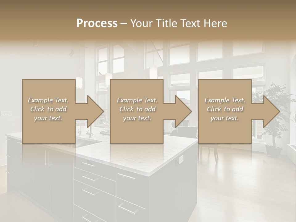 Floor Residence Furnishings PowerPoint Template