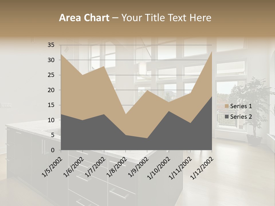 Floor Residence Furnishings PowerPoint Template
