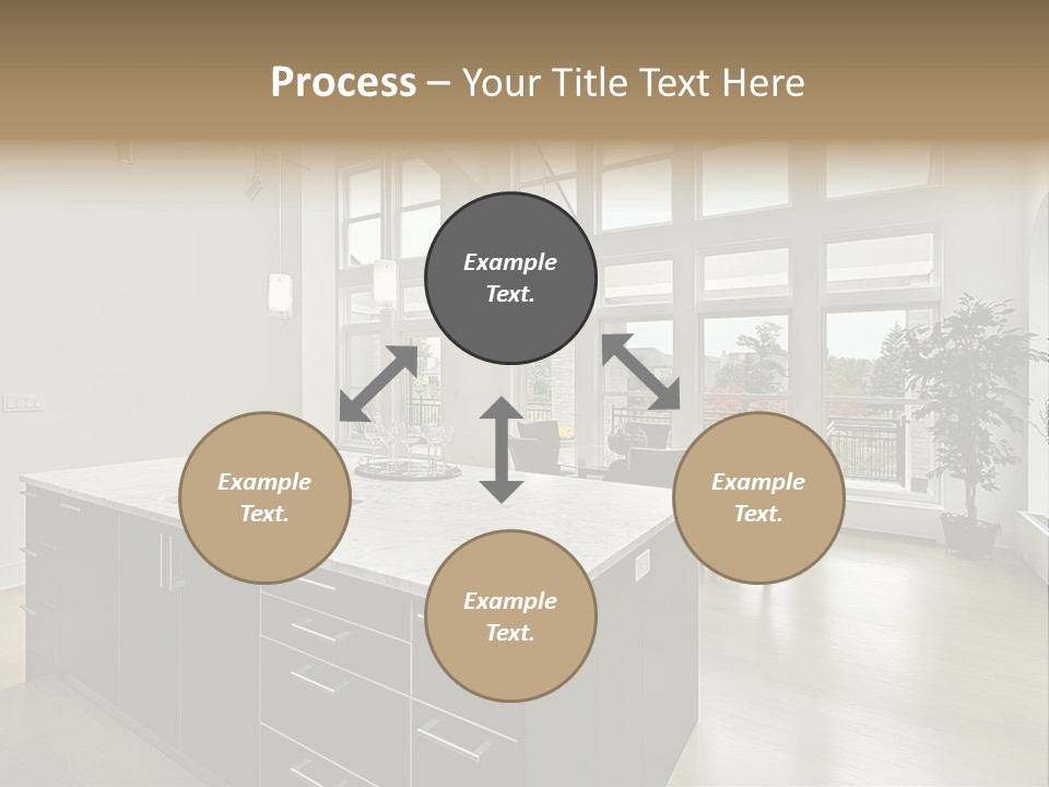 Floor Residence Furnishings PowerPoint Template