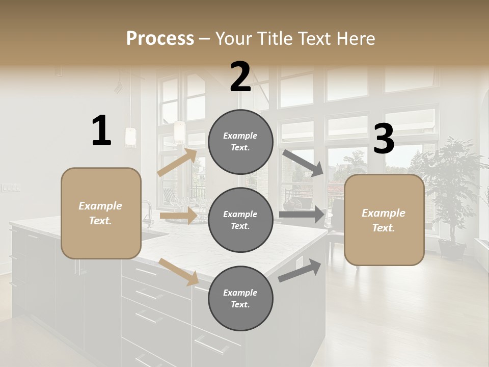 Floor Residence Furnishings PowerPoint Template