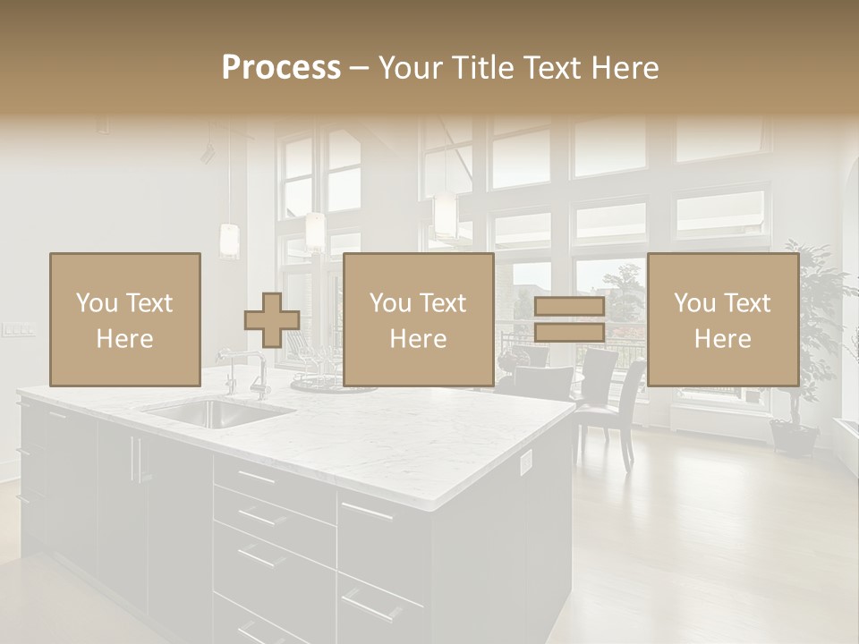 Floor Residence Furnishings PowerPoint Template