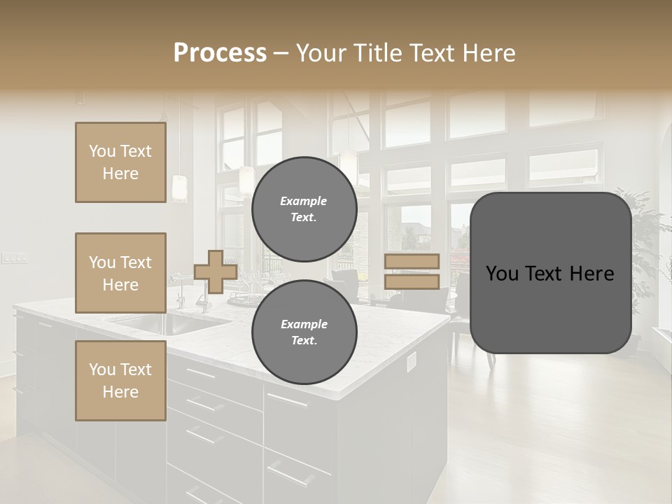 Floor Residence Furnishings PowerPoint Template