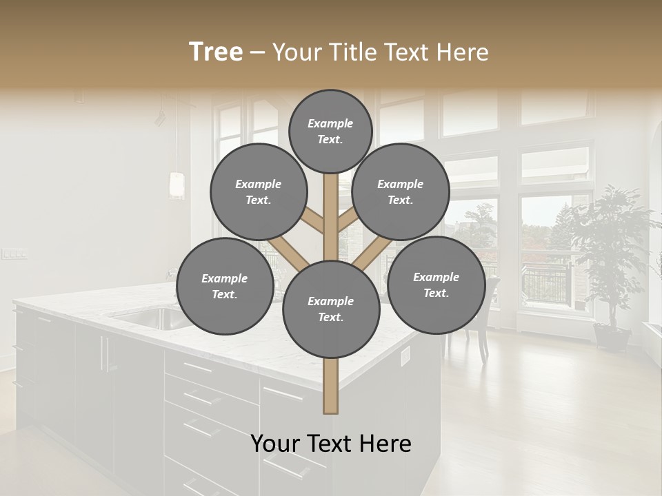 Floor Residence Furnishings PowerPoint Template