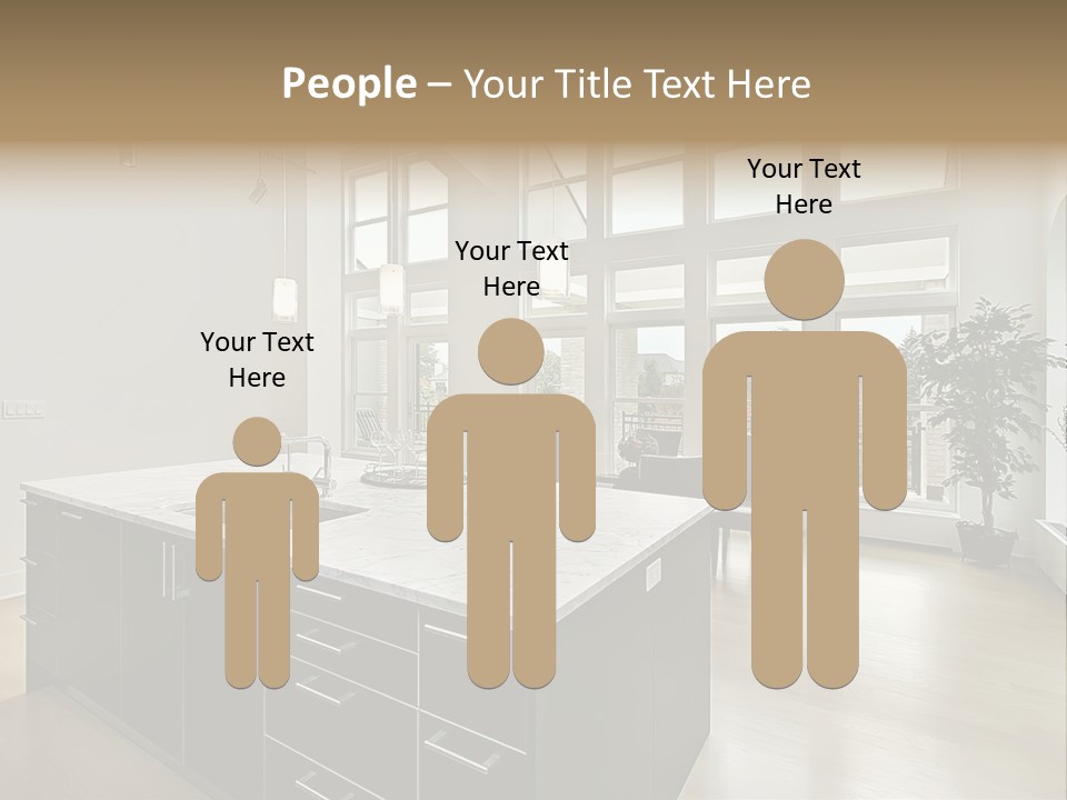 Floor Residence Furnishings PowerPoint Template