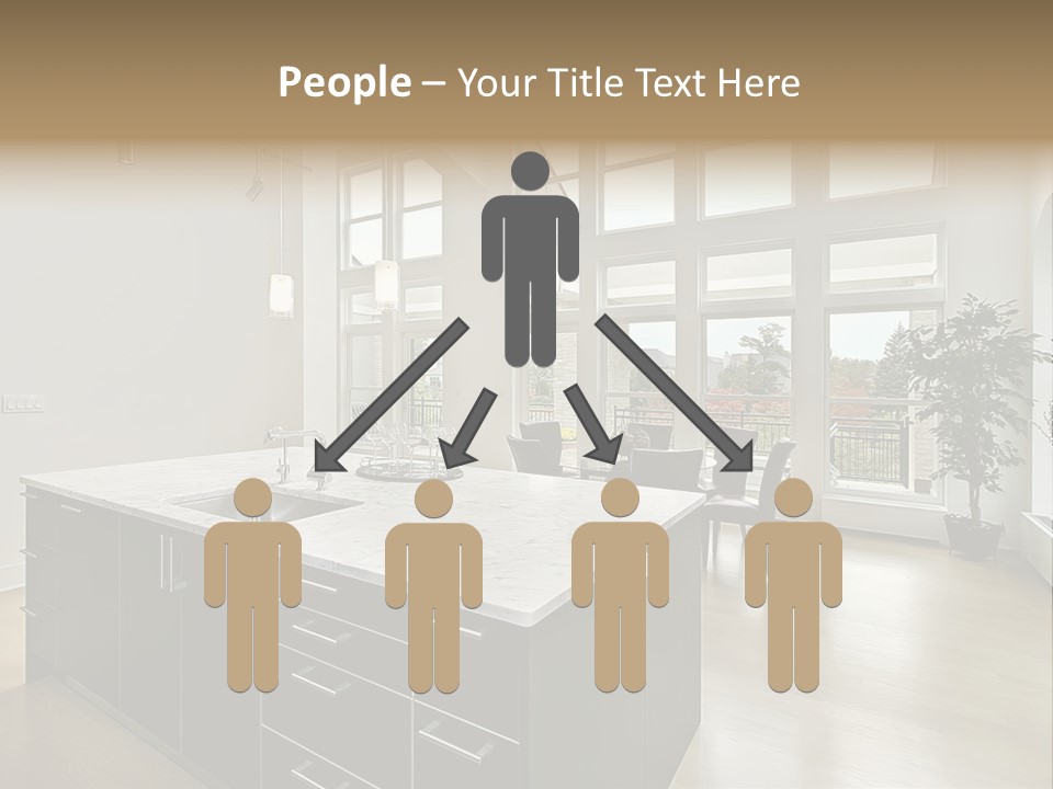 Floor Residence Furnishings PowerPoint Template