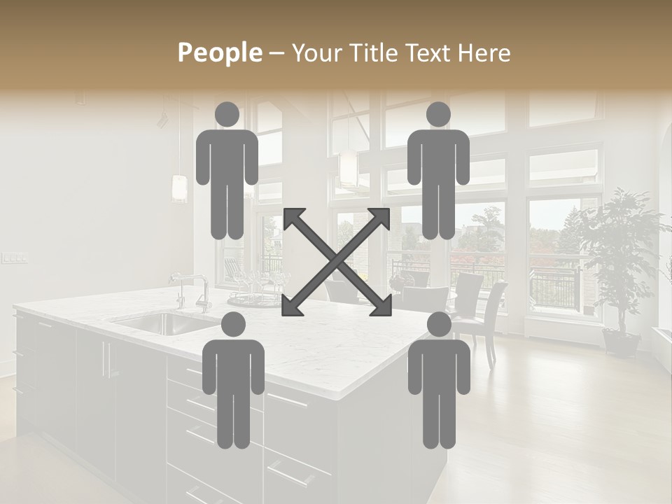 Floor Residence Furnishings PowerPoint Template