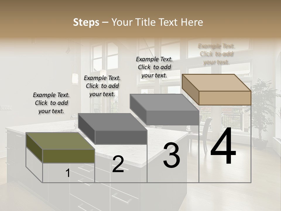 Floor Residence Furnishings PowerPoint Template