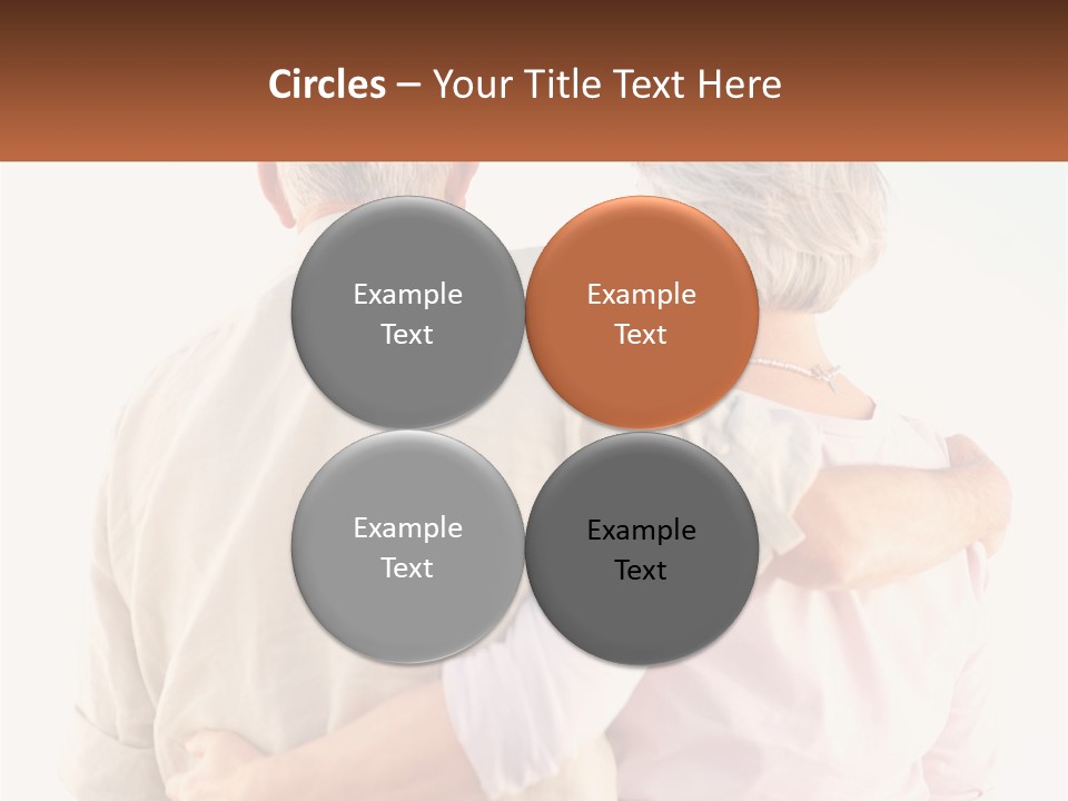 A Couple Of People That Are Standing Next To Each Other PowerPoint Template