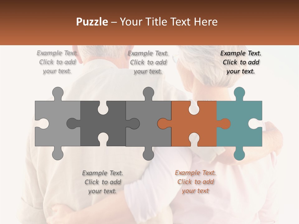 A Couple Of People That Are Standing Next To Each Other PowerPoint Template