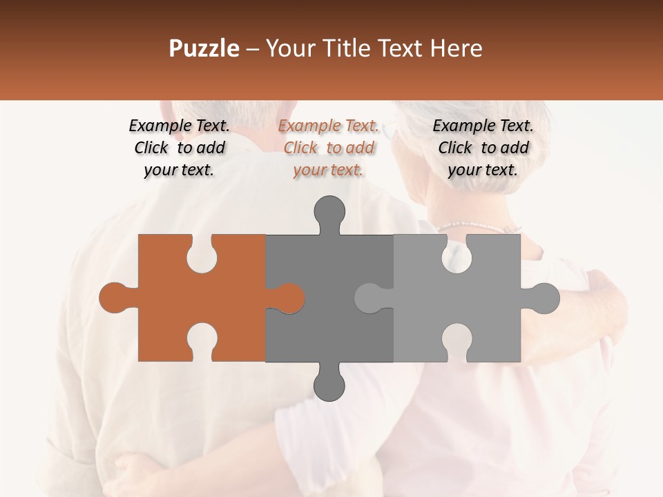 A Couple Of People That Are Standing Next To Each Other PowerPoint Template