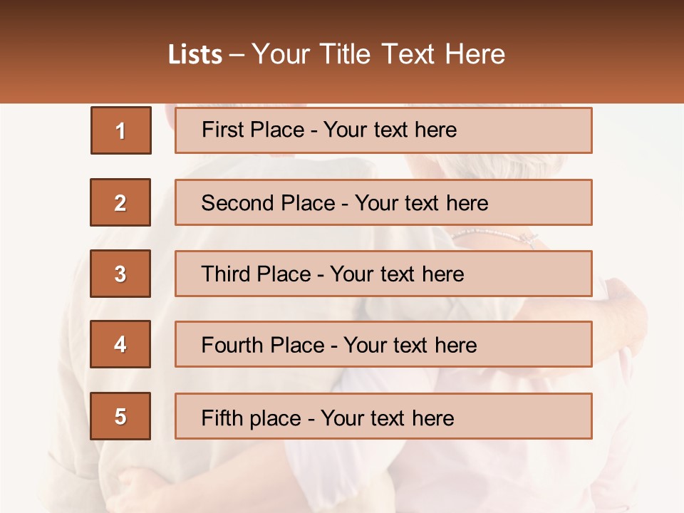 A Couple Of People That Are Standing Next To Each Other PowerPoint Template